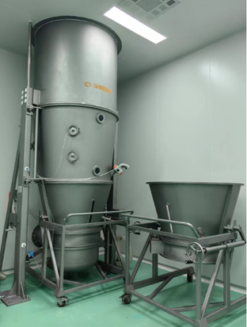 Máy tạo hạt bao phủ tầng sôi