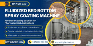 Fluidized Bed Bottom Spray Coating Machine