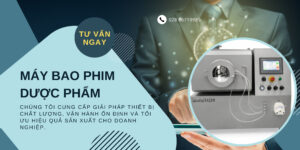 Máy bao phim dược phẩm hiệu suất cao