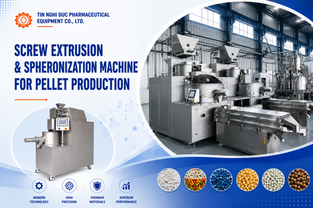 Screw Extruder & Spheronizer