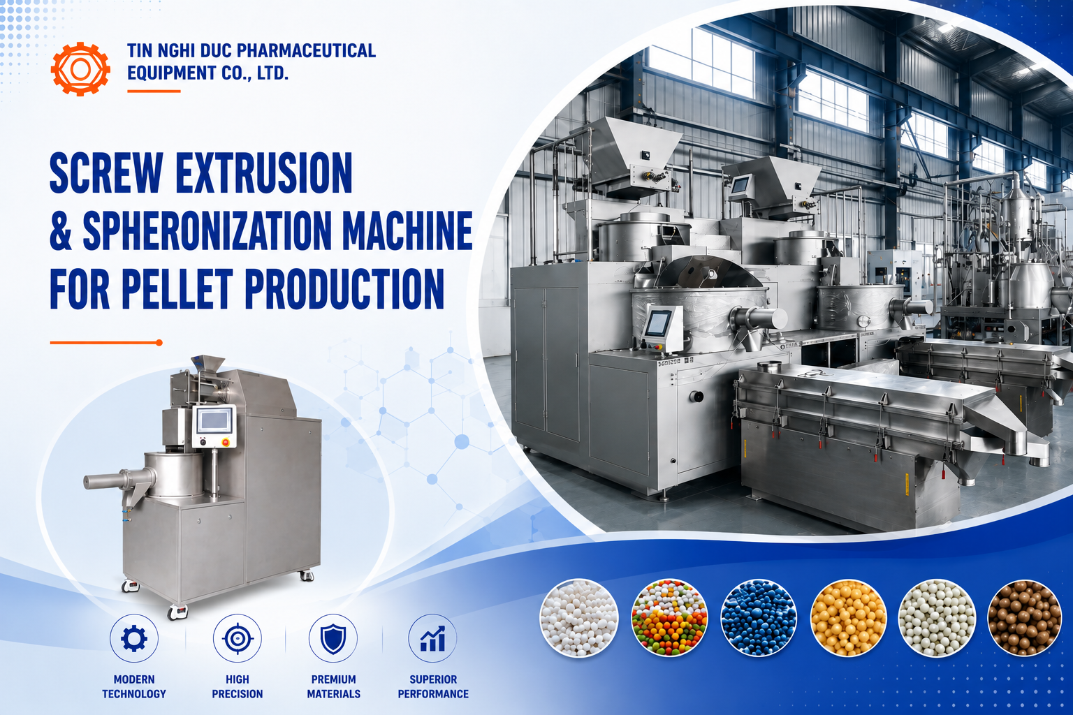Screw Extruder & Spheronizer